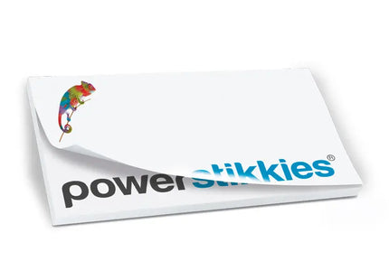 Powerstikkies Haftnotizen 134 x 70 mm, 50 Blatt - Sticky Notes für effiziente Organisation und Notizen TK Gruppe® Grosshandel 