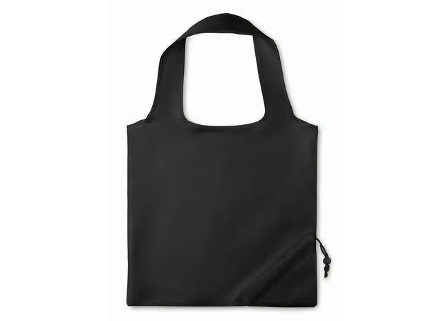 Praktische FRESA faltbare Einkaufstasche in elegantem Schwarz TK Gruppe® Grosshandel 