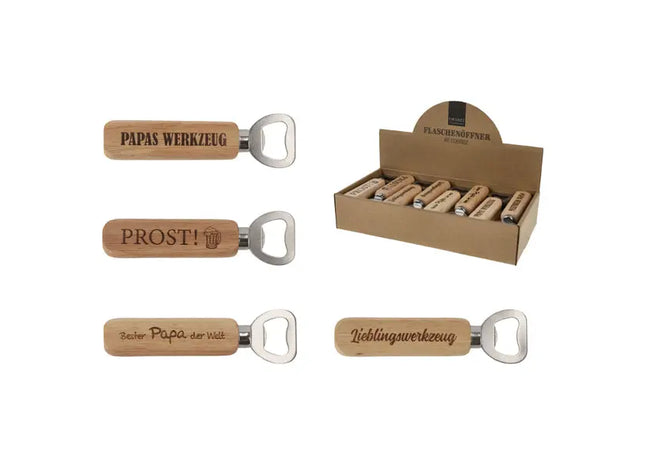 Praktische Flaschenöffner, 14cm, 4er-Set – Unverzichtbare Küchenhelfer TK Gruppe® Grosshandel 