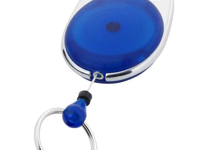 Praktische Gerlos Schlüsselkette mit Rollerclip - Blau - Vielseitig und Zuverlässig TK Gruppe® Grosshandel 