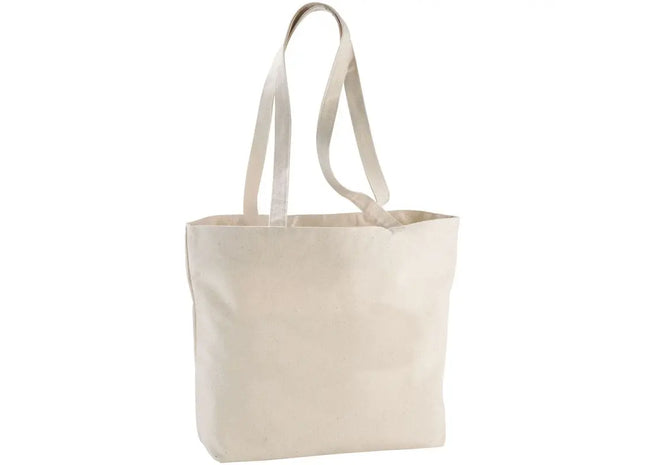 Praktische Ningbo Reißverschluss Tragetasche in Natural Look TK Gruppe® Grosshandel 