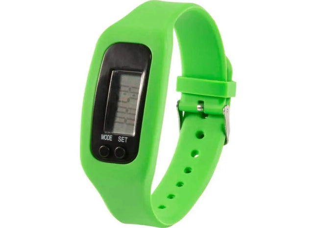 Präziser Tahir Schrittzähler mit Silikonarmband – Aktiv bleiben & Messen TK Gruppe® Grosshandel 