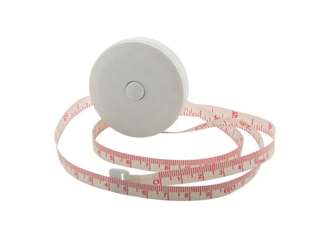 Präzises Hawkes Schneidermaßband – Weiß, robust und flexibel, für exakte Messungen und Schnitte TK Gruppe® Grosshandel 