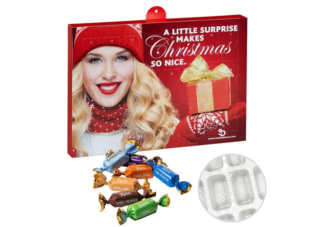 Preiswerter Adventskalender mit individuellem Druck, ökonomisch TK Gruppe® Grosshandel 