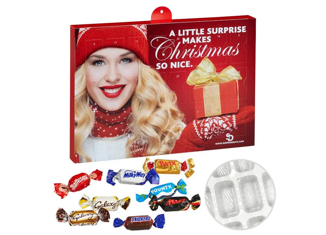 Premium Adventskalender mit Celebrations-Sortiment, personalisierbar TK Gruppe® Grosshandel 