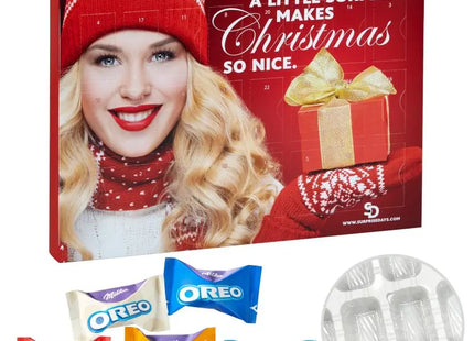 Premium-Adventskalender mit Milka Favourites, individualisierbar TK Gruppe® Grosshandel 