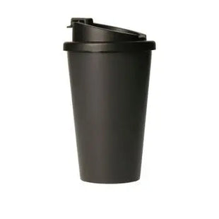 Premium Deluxe Bio-Kaffeebecher, 350ml, Elegantes Schiefer TK Gruppe® Grosshandel 