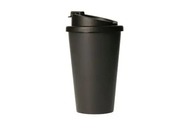 Premium Deluxe Bio-Kaffeebecher, 350ml, Elegantes Schiefer TK Gruppe® Grosshandel 