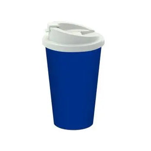 Premium Deluxe Kaffeebecher, 350ml, Standard-Blau und Weiß TK Gruppe® Grosshandel 