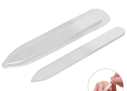 Premium Glasnagelfeile in Weiß – Sanft & Effizient für Nagelpflege TK Gruppe® Grosshandel 