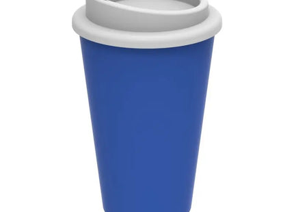 Premium Kaffeebecher 350ml in Standard-Blau und Weiß: Stilvoll & Vielseitig TK Gruppe® Grosshandel 
