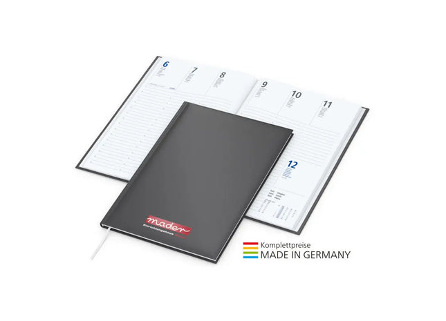 Premium Medien Express mit Siebdruck-Digital - anthrazit, schnelle Lieferung TK Gruppe® Grosshandel 
