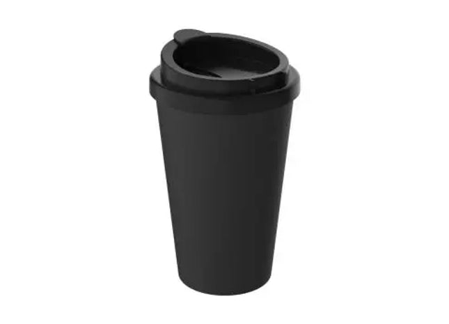 Premium Plus Bio-Kaffeebecher, 350ml, Schieferfarben TK Gruppe® Grosshandel 
