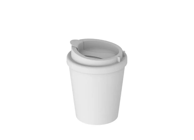 Premium Plus Kaffeebecher Small 250ml in Weiß: Kompakt & Elegant TK Gruppe® Grosshandel 