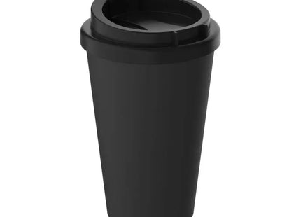 Premium Plus Öko-Kaffeebecher 350 ml in Schiefergrau, Stilvoll & Nachhaltig TK Gruppe® Grosshandel 