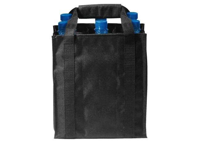 Premium Schwarz Flaschentasche - Elegantes & Praktisches Design TK Gruppe® Grosshandel 