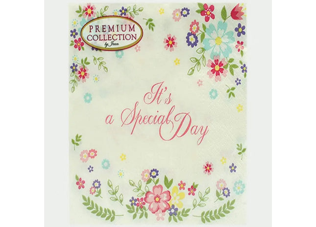 Premium Servietten, 20 Stück, 33x33 cm - Ideal für Besondere Anlässe TK Gruppe® Grosshandel 