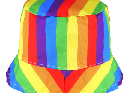 Pride Eimerhut Für Erwachsene – Buntes LGBTQ+ Rainbows Accessoire TK Gruppe® Grosshandel 