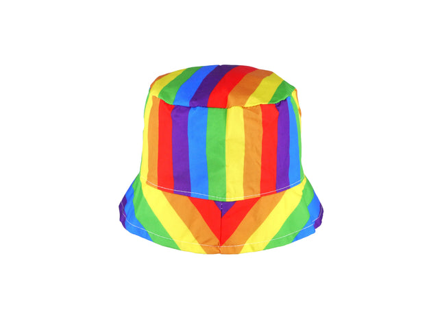 Pride Eimerhut Für Erwachsene – Buntes LGBTQ+ Rainbows Accessoire TK Gruppe® Grosshandel 