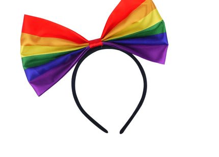 Pride Stirnband, Bunte LGBTQ+ Kopfbedeckung, Festival Accessoire TK Gruppe® Grosshandel 