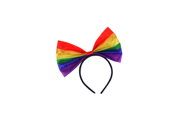 Pride Stirnband, Bunte LGBTQ+ Kopfbedeckung, Festival Accessoire TK Gruppe® Grosshandel 