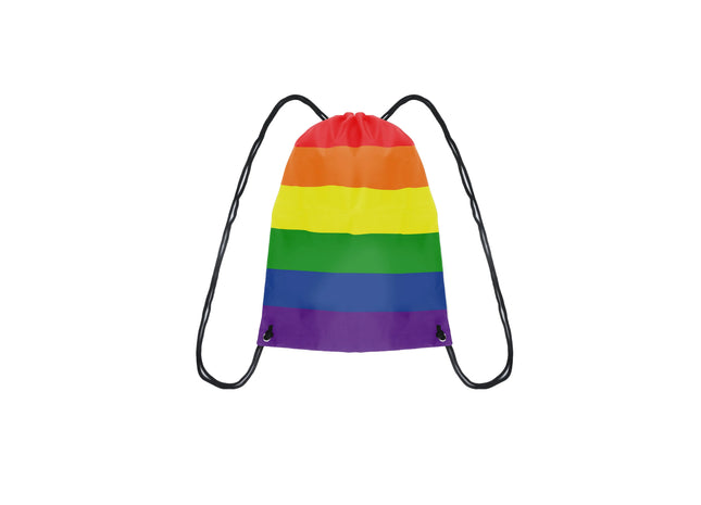 Pride Zugbeutel 40x30cm - Bunter Kordelzugrucksack, Vielseitig & Stilvoll TK Gruppe® Grosshandel 