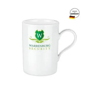 Prime Porzellantasse 270 ml in puristischem Weiß – Eleganz für jeden Kaffeemoment TK Gruppe® Grosshandel 
