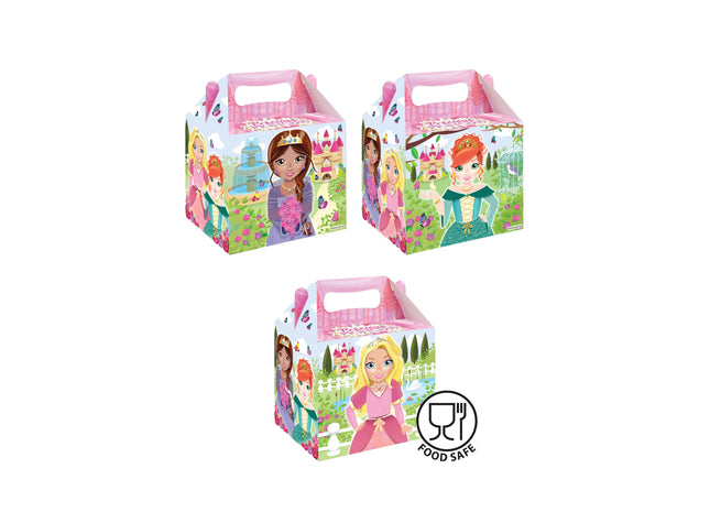 Prinzessin Lunchbox, 3 Sorten, 14L x 9,5B x 12H cm, BPA-Frei, Kinderfreundlich TK Gruppe® Grosshandel 