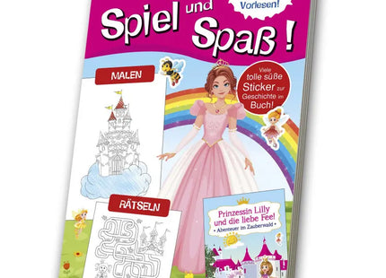 Prinzessinnenreich: Malen, Rätseln & Vorlesen für kleine Königinnen TK Gruppe® Grosshandel 