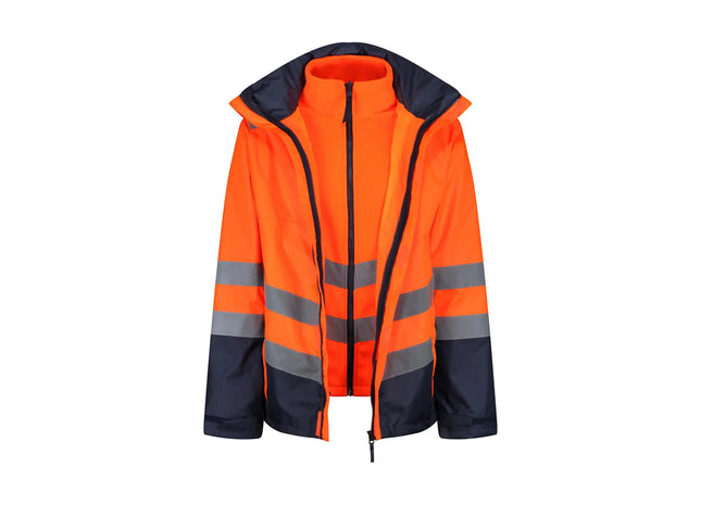 Pro Hi Vis 3-in-1 Jacket TK Gruppe® Grosshandel 