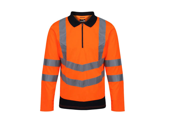Pro Hi Vis Poloshirt LS TK Gruppe® Grosshandel 