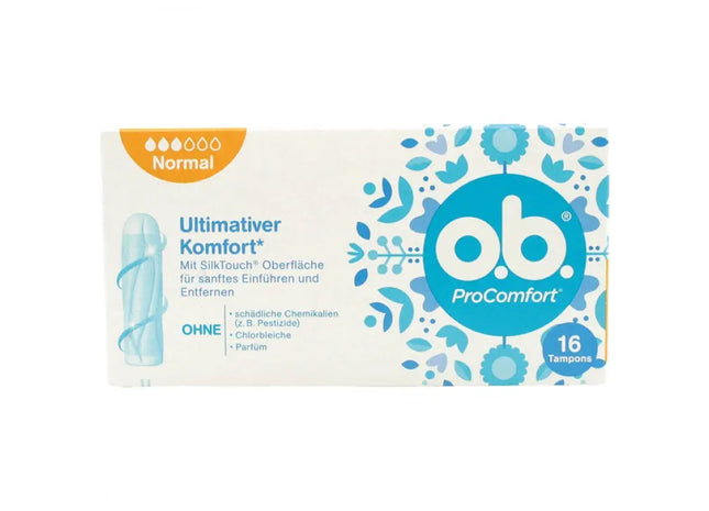 ProComfort Normal Tampons, 16er Pack: Komfort & Zuverlässiger Schutz TK Gruppe® Grosshandel 