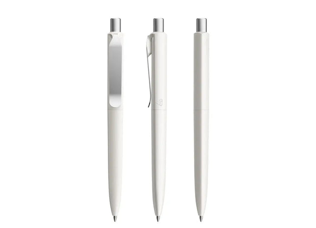 Prodir DS8 PSM Kugelschreiber mit Metall-Clip - Elegantes Weiß TK Gruppe® Grosshandel 
