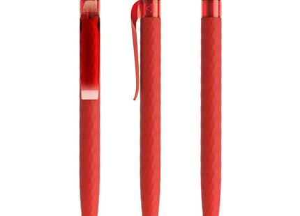 Prodir QS01 Soft Touch PRT Druck-Kugelschreiber in Rot - Eleganter Schreibbegleiter TK Gruppe® Grosshandel 