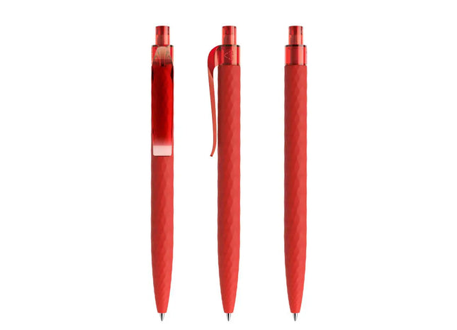Prodir QS01 Soft Touch PRT Druck-Kugelschreiber in Rot - Eleganter Schreibbegleiter TK Gruppe® Grosshandel 