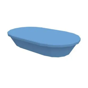 Produktiver ToGo Snackschale mit Deckel in Behaglichem Blau TK Gruppe® Grosshandel 