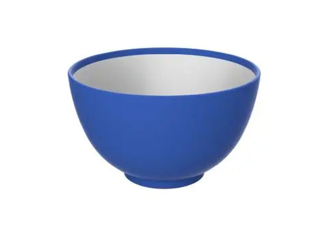 Produktiver Zweifarbige Müslischale - Standard-Blau und Weiß, Matt TK Gruppe® Grosshandel 
