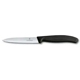 Professionelles Gemüsemesser 10cm in Schwarz - Präzise & Langlebig TK Gruppe® Grosshandel 