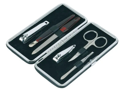 Professionelles Manikürset AMELIE in Schwarz – Elegant & Nützlich TK Gruppe® Grosshandel 