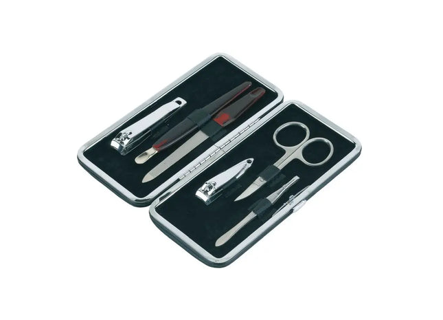 Professionelles Manikürset AMELIE in Schwarz – Elegant & Nützlich TK Gruppe® Grosshandel 