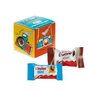 Promo-Würfel mit Kinder Mix – Süße Vielfalt individuell bedruckt TK Gruppe® Grosshandel 