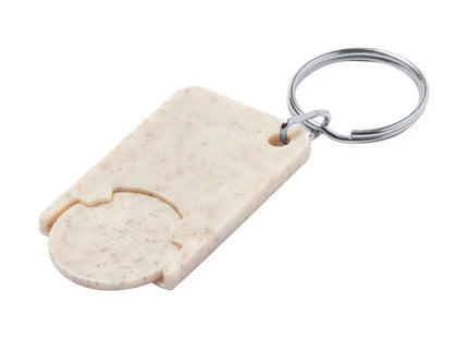 Prook Schlüsselanhänger mit Einkaufswagenchip - Naturlook, Ökofreundlich TK Gruppe® Grosshandel 