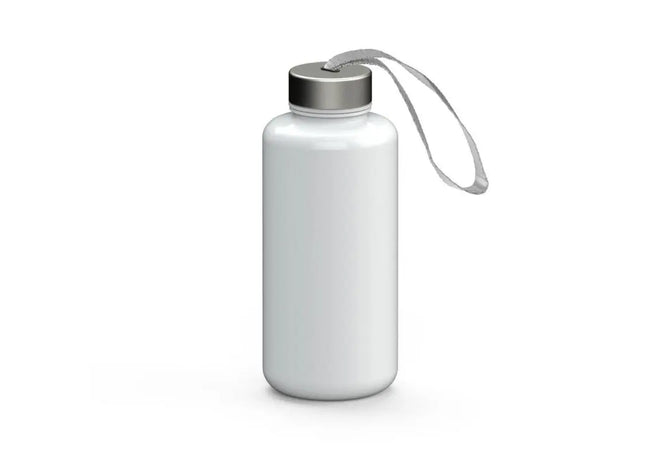 Pure Hydration Trinkflasche, 1 Liter, Elegantes Weiß TK Gruppe® Grosshandel 