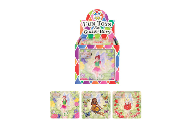 Puzzle Feenfigur, 13 x 12 cm, sortierte Designs – Zauberhaftes Kinderpuzzle für Mädchen TK Gruppe® Grosshandel 