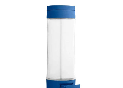 QUINTANA Glas-Sportflasche, Königsblau, 390 ml, Elegant & Robust TK Gruppe® Grosshandel 