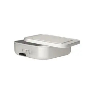 Quadrado Klein Vorratsbehälter - Silber - Kompakt & Robust TK Gruppe® Grosshandel 