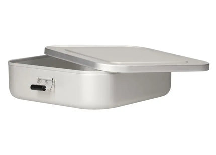 Quadrado Vorratsdose Large in Silber – Großzügig & Elegant für die Küche TK Gruppe® Grosshandel 