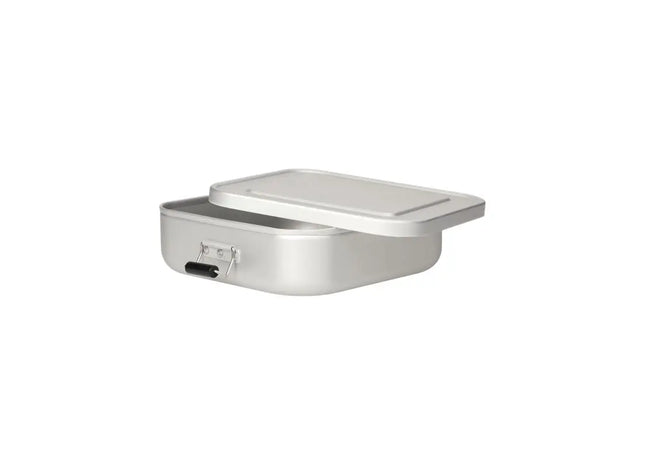 Quadrado Vorratsdose Small in Silber – Kompakt & Stilvoll für Kleinigkeiten TK Gruppe® Grosshandel 