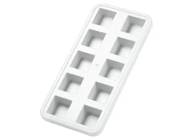 Quadratische Eiswürfelform in Weiß – Perfekt für Kühle Getränke TK Gruppe® Grosshandel 