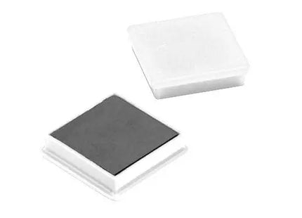 Quadratischer Magnet in Weiß – Moderner Haftmagnet für Büro und Zuhause TK Gruppe® Grosshandel 
